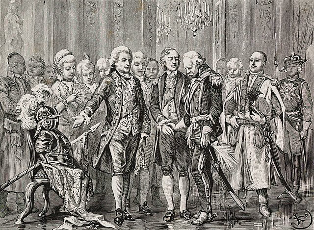 Wdzięcznośc Króla wobec Mohorta za wojskowe kształcenie Księcia