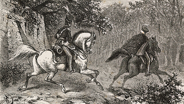 Mohort i Krasicki jadą do monasteru po proroczym śnie Pana Mohorta o śmierci