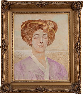 Portret Michaliny Wierusz Kowalskiej - Grabowskiej, 1910