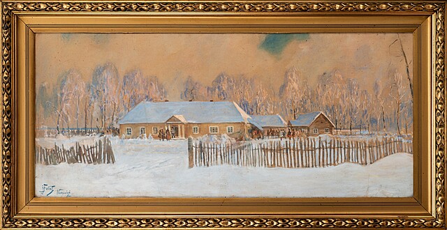 Nieśwież (Scena przed polowaniem w dworze Radziwiłłów)