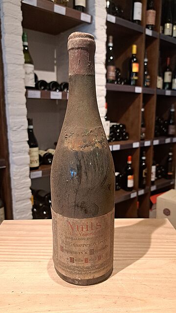 Bourgogne Nuits Vaucrains Côte d'Or 0,75L 12%, rocznik 1949