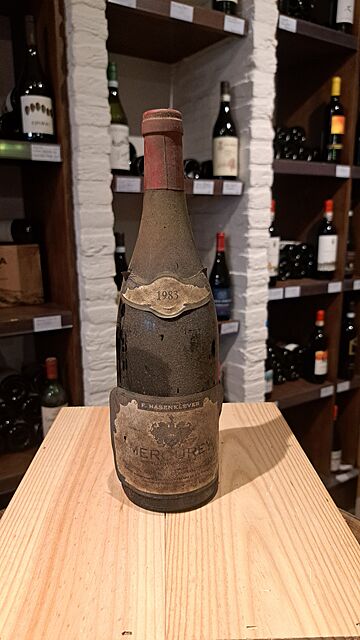 Bourgogne F. Hasenklever Mercurey 0,75L 12,9%, rocznik 1983