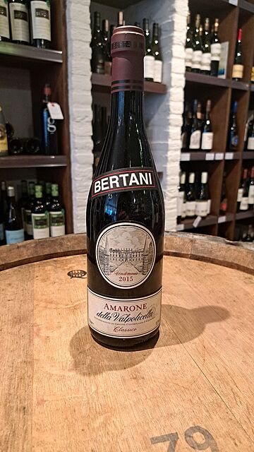 Amarone Bertani Amarone della Valpolicella Classico 0,75L 15,5%, rocznik 2015