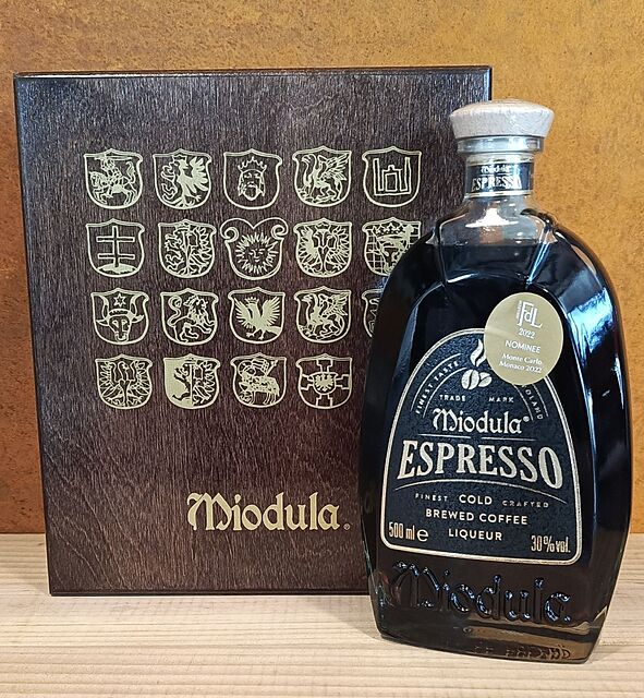 Miodula Espresso cold brewed coffee liqueur 0,5L 30%