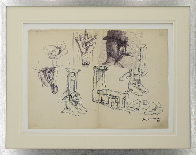 Zestaw szkiców erotycznych, 1970