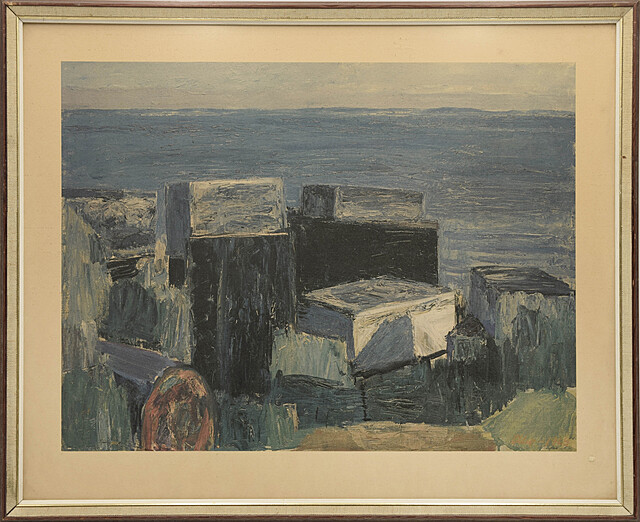 Pejzaż nadmorski, 1948