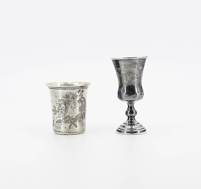 Kieliszek i kubek (dobierane)