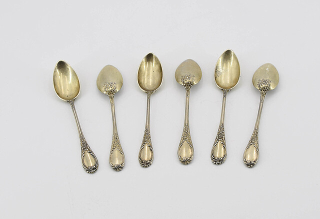 Komplet 6 łyżeczek