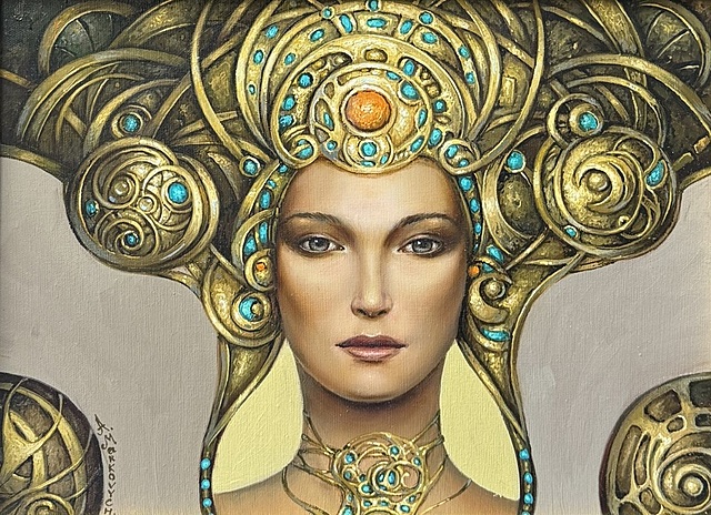 Złota królowa Majów