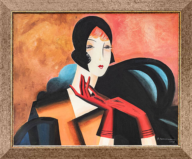 bez tytułu (Czerwone rękawiczki), 2005