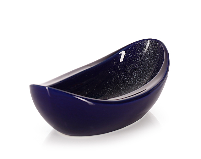 Popielnica z dekoracją "Gwiezdny pył", Zakłady Porcelitu Stołowego "Tułowice"