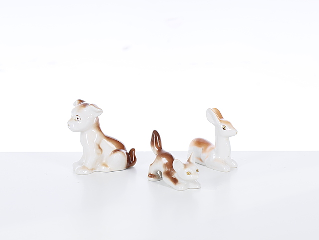 3 figurki zwierząt, ZHK Połonne