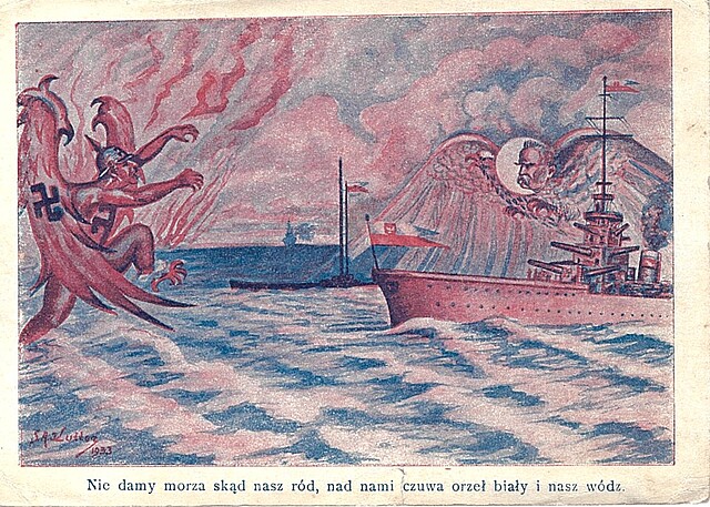 "Nie damy morza skąd nasz ród, nad nami czuwa orzał biały i nasz wódz" Józef Piłsudski