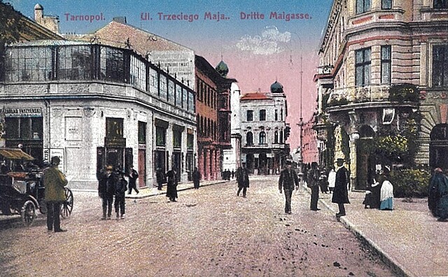 Tarnopol. Ul. Trzeciego Maja. Dritte Maigasse.