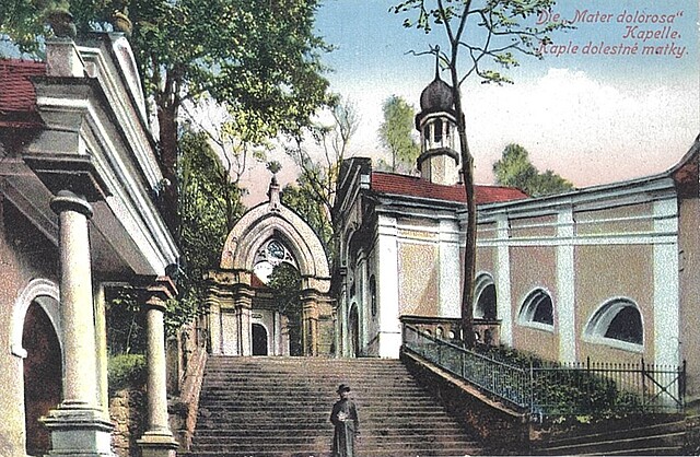 Die "Mater dolorosa" Kapelle. Kaple dolestne matky. (Wambierzyce)