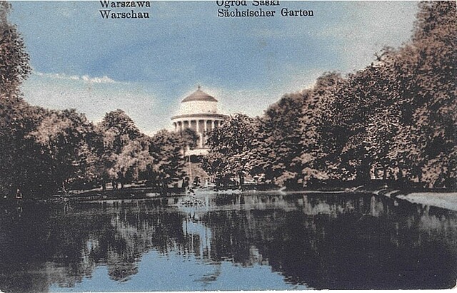 Warszawa. Ogród Saski