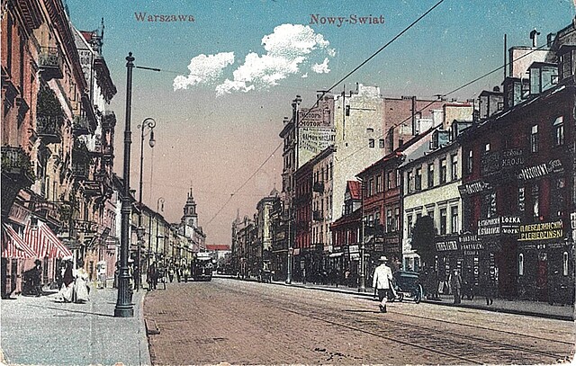 Warszawa. Nowy Świat.