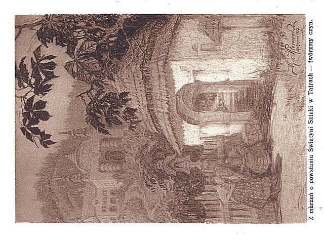 Z marzeń o powstaniu Świątyni Sztuki w Tatrach - twórzmy czyn.