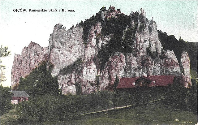 Ojców. Panieńskie Skały i Korona, 1910-1920