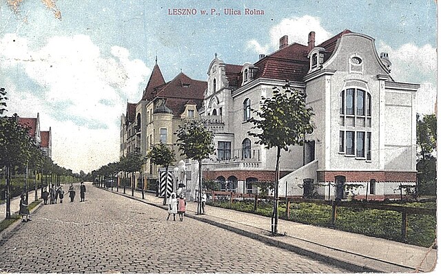Leszno w. P., Ulica Rolna, 1910-1920
