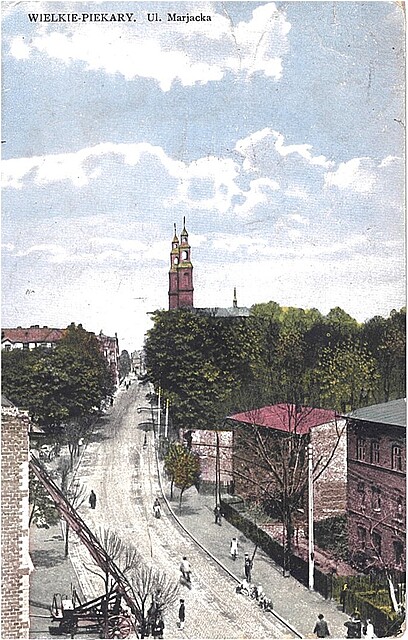 Wielkie Piekary. Ul. Marjacka, 1910-1920