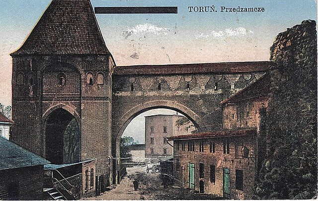 Toruń. Przedzamcze, 1910-1920