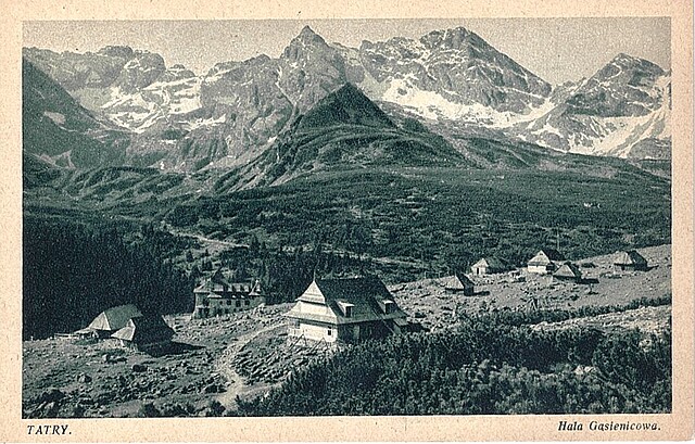 Tatry. Hala Gąsienicowa