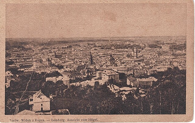 Lwów. Widok z Kopca