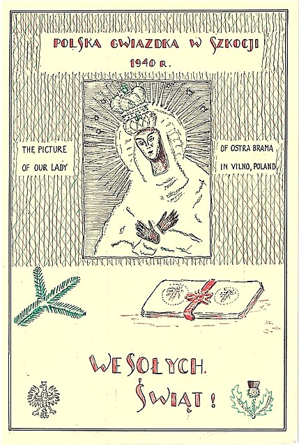 Polska Gwiazdka w Szkocjji 1940 r. Wesołych Świąt