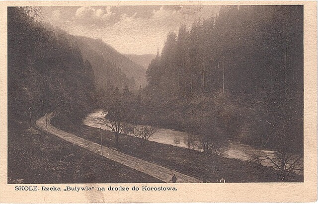 Skole. Rzeka "Butywla" na drodze do Korostowa
