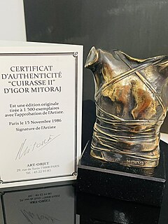 Pancerz 'CUIRASSE’ 1986