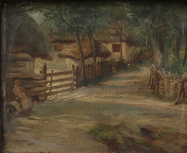 Droga przez wieś, 1905