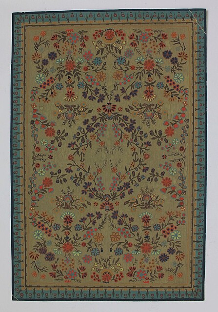 Projekt dywanu, 1954