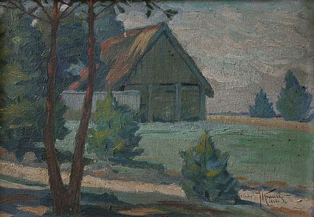 Studium pejzażowe, 1924