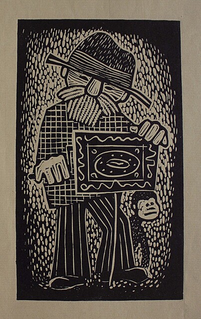 Kataryniarz z małpką