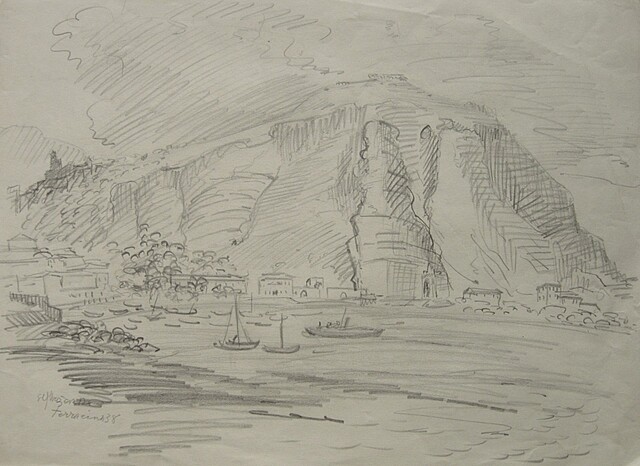 Pejzaż z Terraciny, 1938