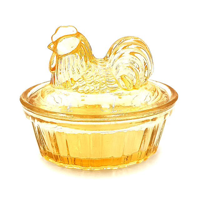 Pojemnik w kształcie koguta (Szwecja, II poł.XX w.)