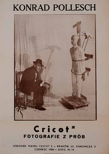 Konrad-Pollesch. Cricot 2. Fotografie z prób. Kraków, 1988
