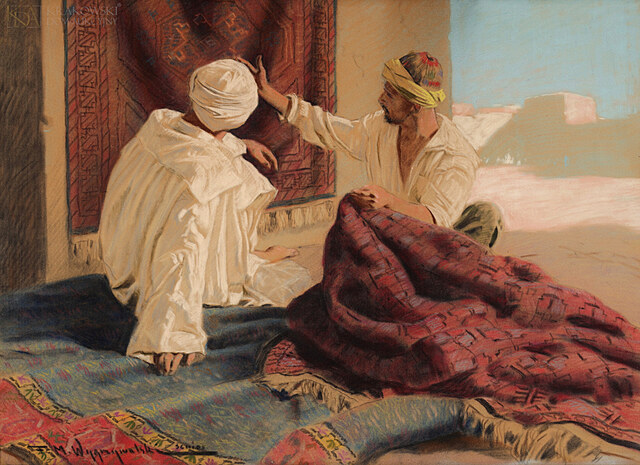 "Orient - sprzedawcy dywanów"