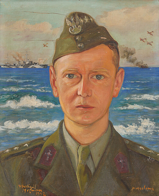 "Żołnierz polski na tle morza" (1942)