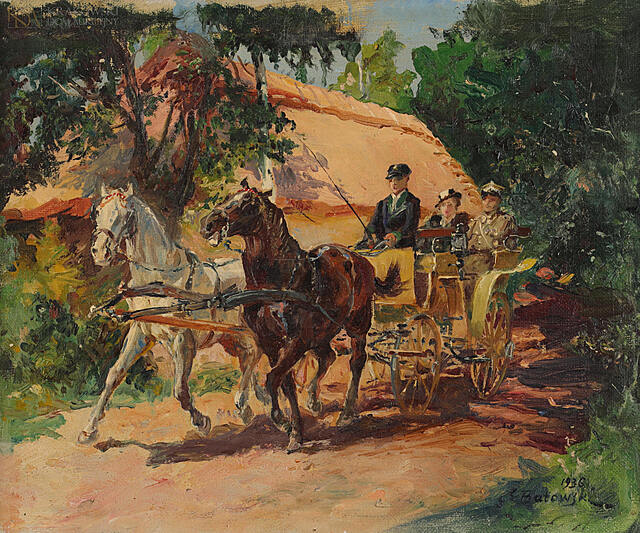 "Podróż dorożką" (1936)