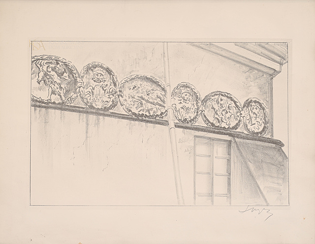 "Fryz na gmachu Seminarium"