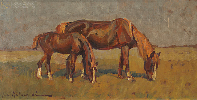 "Konie na pastwisku"