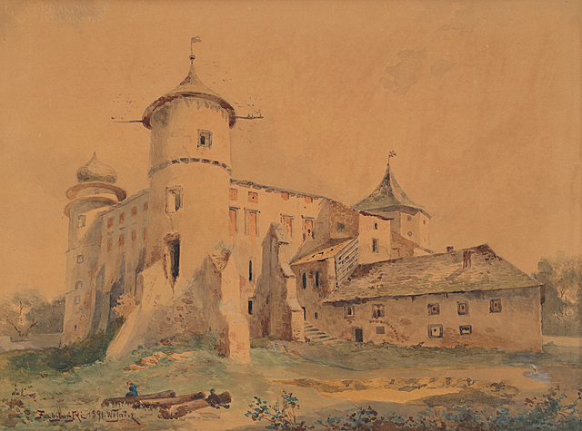 "Zamek w Wiśniczu" (1891)