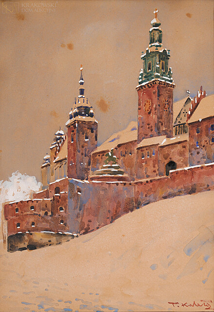 "Wawel zimą"