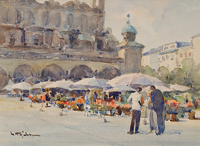 "Rynek Główny w Krakowie"
