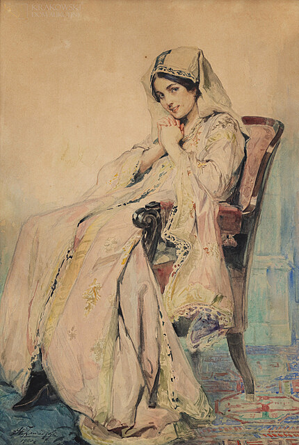 "Kobieta w kostiumie" (1920)