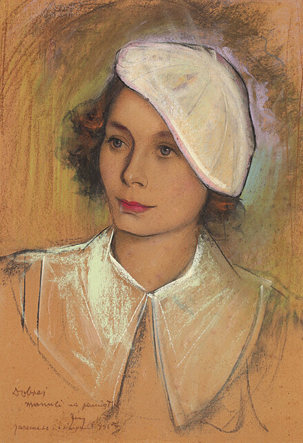 "Kobieta w berecie" (lata 50.)