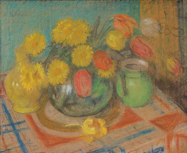 "Martwa natura z bukietem"