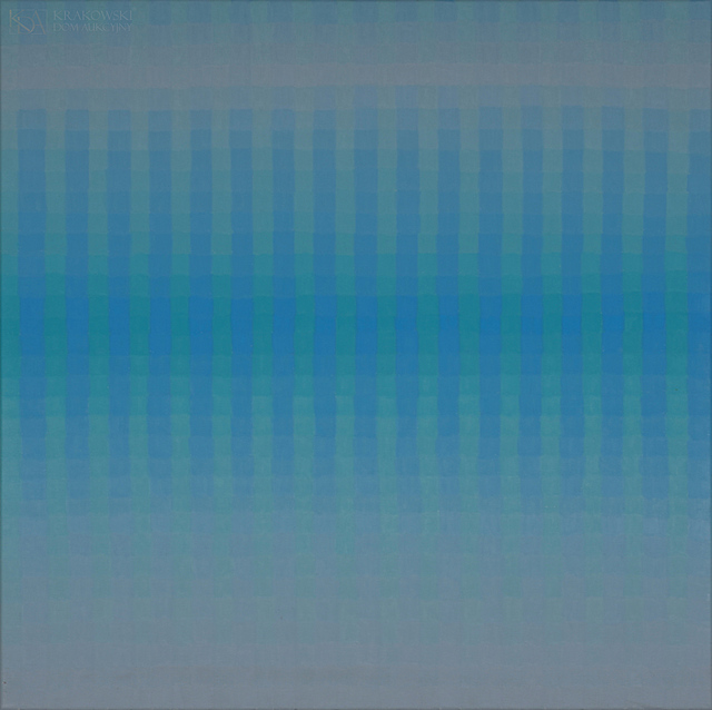 "Kompozycja błękitna" (2018)